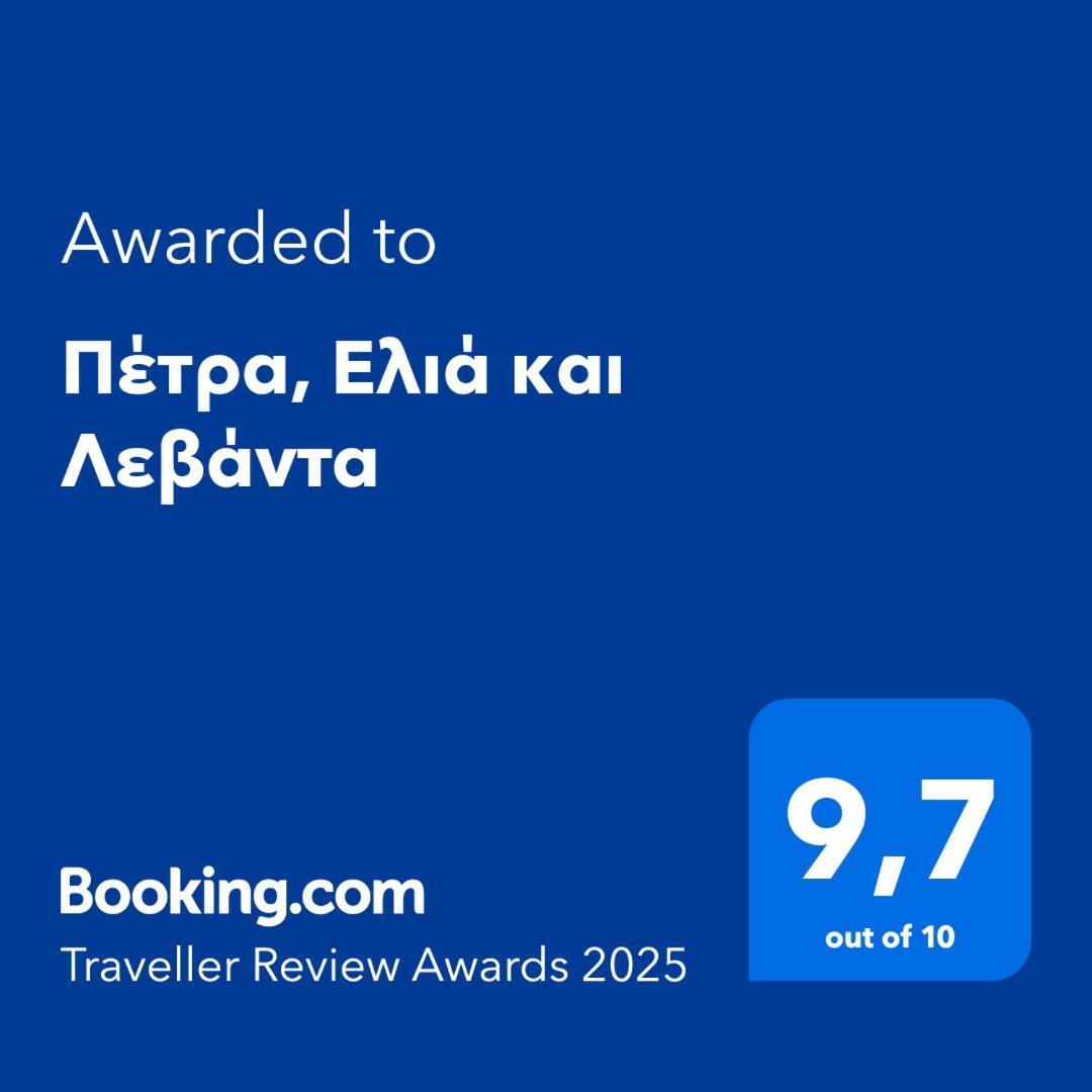 托隆Πέτρα, Ελιά Και Λεβάντα别墅 外观 照片